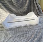 Hoover Fresh Zone Fridge/Freezer Drawer Clear/White Plastic Bin