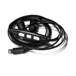 Good Quality 9MM Lightn Ing Wired Built in Mic 24 Bit Digital mfi Headphones