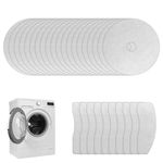 30PCS Universal Tumble Dryer Filter Replacement, Lint & Air Intake White