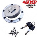 New Honda VFR 800 2000-2009 Petrol Fuel Tank Filler Cap Lock & Keys Alloy