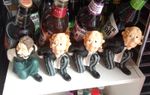 Bottle Waiters (Wine / Beer) x4 ideal for Home Pub or Mancave. Resin.