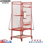KK10 PARTCART Heavy Duty Mobile Parts Cart – Adjustable Bodyshop Rack