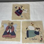 Cottagecore Handmade Vintage Patchwork Panels 