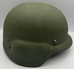 UNITED SHIELD PST PASGT OLIVE GREEN LEVEL IIIA BALLISTIC COMBAT HELMET. MEDIUM.