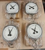 4 X Vintage Ridsdale & Co Sand Testing Compression Machine Scale 40lb Test Tool