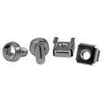 StarTech CABSCREWM62 100 Pkg M6 Mounting Screws & Cage Nuts For Server Rack