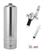 CO2 Generator System Set Stainless Steel Reactive Aquarium Plants DIY Fish Tank