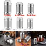 Mesh Tea Infuser Strainer Loose Leaf Metal Cup Filter Stainless Steel With Lid