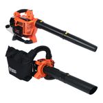 28cc 3-in-1 Petrol Leaf Blower, Vacuum & Mulcher 2-Stroke 430 CFM