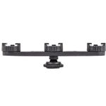 3 in 1 Plastic Camera Triple Hot Shoe Mount Adapter Bracket Holder Support L