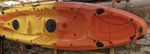 Sit On Kayak Ocean Double Seat Family Kayak Canoe Orange Sea Kayak