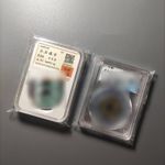 100pcs Storage Sleeves Holder Self adhesive Case Bag for NGC PCGS Graded Coin