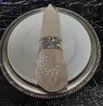 silverplate nakin ring (tableware not included)