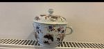 Antique Chinese Export Imari Porcelain Lidded Cup Bowl 12cm A/F