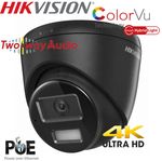 HIKVISION Smart Light Full Colour 8MP 4K Security POE IP Camera 2-Way Audio CCTV