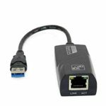 USB 3.0 to LAN ETHERNET Internet Cable Adapter 10/100/1000 Gigabit Connector