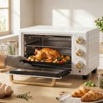 HOMCOM Toaster Oven 21L Electric Grill with Adjustable Temperature, Refurbished