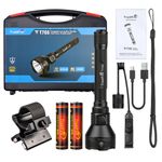 TrustFire 2350lm LED Hunting Torch Rechargeable Flashlight Powerful Rifle Light