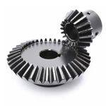 Bevel Gear 1/1.5/2 Mod 15-40 Teeth 1:2 Transmission Gears Bevel Teeth 90° Steel