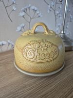 Vintage Cheese Dome  And Plate