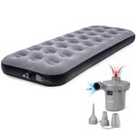 Single Camping Air Bed With Pump