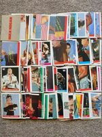 WWF SUPERSTARS MERLIN WRESTLING STICKERS 1990 BLACK ALBUM WWE WCW