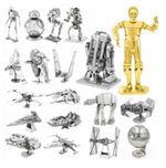Star Wars Metal Model Kits 3D Laser Cut Puzzle Adult Hobbies Craft Gift Present