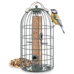 The Nuttery Original Squirrel-Proof Seed Bird Feeder -Metal, Easy-Clean Design