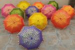 Wholesale 10 PC Wedding Mehndi Event Decorative Party Parasol Indian Umbrella