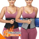 Sauna Sweat Belt Belly Band Women Waist Trainer Trimmer Workout Belt Body Shaper