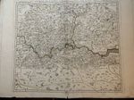 London & environs very large map 1745  by George Louis le Rouge.