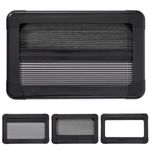 Universal Motorhome Blind Flyscreen Caravan Camper Van Conversion RV Grey Black