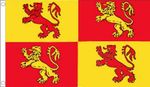 OWAIN GLYNDWR FLAG 5' x 3' Wales Glyn Dwr Medieval Royal Standard St Davids Day