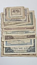  Old paper money lot / Romania 1900 - 1960