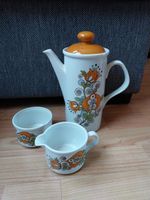 Vintage Retro Seville Hostess Tableware Coffee Pot, Milk Jug, & Sugar Bowl Set