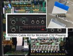 McIntosh C32 Preamp Ribbon Cable Kit, 8 FFC, 5 Jumpers and Screw Down Terminals