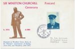 GB SPECIAL EVENT POSTMARKS 1974 CHURCHILL CENTENARY 1974 WOODFORD GREEN ESSEX 9