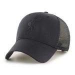 Liverpool FC 47 Dual Brand Black Mesh Trucker Baseball Cap