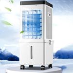 12L Portable Cooler Air Conditioning Unit Fan Humidifier w/Remote Control 3 Gear