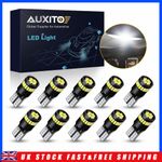 AUXITO T10 LED Headlight Bulbs Kit High Low Beam 6500K Super White No Error 10X