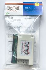 Digitrax DS64 Stationary Decoder for use with 4 slow motion turnouts