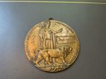 WW1 Memorial Plaque James Turner Possible Royal Munster Fusilier.