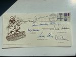 Johnson, Dundas, Barthropp, Crowley-Milling pen signed RAF Battle of Britain FDC