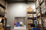 WAREHOUSE FACTORY  PARTITIONS FLOOR TO CEILING STORAGE DIVIDING DUST CURTAINS