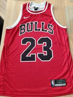 Nike NBA Chicago Bulls Michael Jordan 23 Icon Edition Jersey Red Size Large L