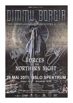 DIMMU BORGIR ENTIRE GROUP AUTOGRAPHED SIGNED A4 POSTER PHOTO PRINT