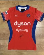 Finn Russell Signed Bath Rugby Player Spec Edition European red Shirt Autograph 