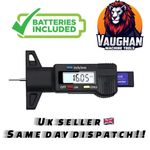 Digital Tyre Depth Gauge Tread Checker LCD Mini Tool For Motorbike Car Van Hgv