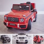 Mercedes G63 AMG 2019 Model Kids 12V Ride On Car With Parental Remote, Led Light