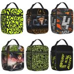 F1 Lando Norris 3D School Travel Picnic Snack Lunchbox Insulated Lunch Bag Gift